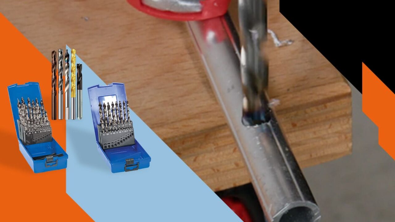 Foret Cobalt HSS Pour Métaux - Diamètre 15 Mm, Angle Pointe 135°, Tige 10 Mm - Pour Acier Inox, Fonte, Alliages